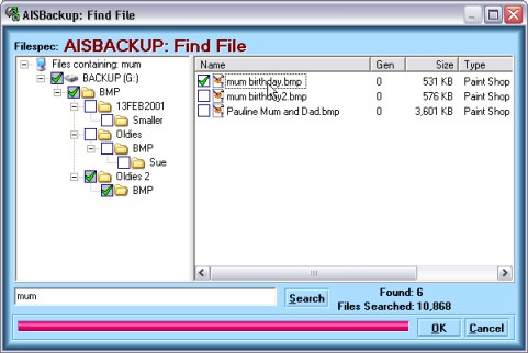 Find File Dialogue